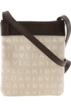 Bvlgari Pre-owned, Dame, , ONE SIZE, Uld, Pre-owned Canvas skuldertasker