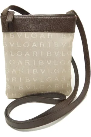 Bvlgari Pre-owned, Dame, , ONE SIZE, Uld, Pre-owned Canvas skuldertasker