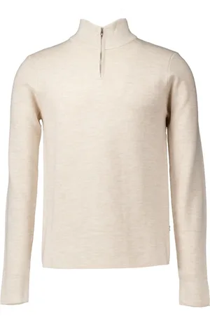 The Goodpeople Strik, Herre, Hvid, 2XL, Kamark Off Sweater