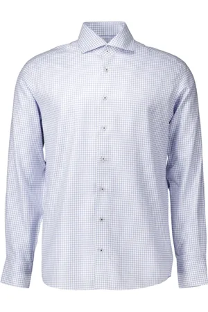 ETERNA Skjorte, Herre, Blå, 4XL, Lysblå Langærmet Skjorte Xd82