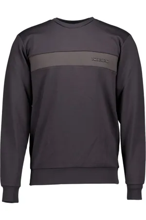 Iceberg Sweathshirts & Hoodies, Herre, Grå, S, Mørkegrå Sweater