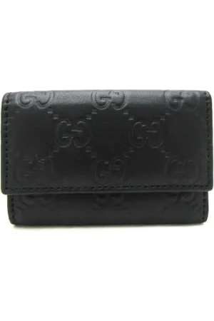 Gucci Pre-owned, unisex, Sort, ONE SIZE, Pre-owned Laeder punge