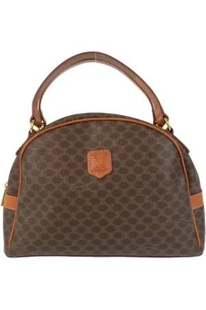 Céline Pre-owned, Dame, Brun, ONE SIZE, Pre-owned canvas håndtasker