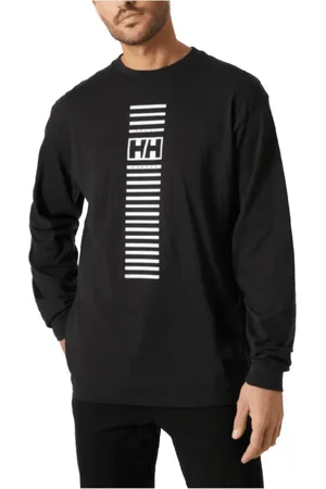 Helly Hansen Top, Herre, Sort, L, Bomuld, Langærmet Urban T-shirt Sort