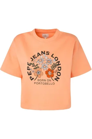 Pepe Jeans Top, Dame, , L, Bomuld, Ofra T-shirt med Front Print