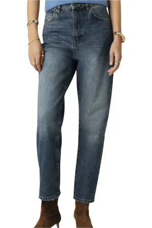 Bash Jeans, Dame, Blå, L, Denim, Denim 7/8 Længde Jeans