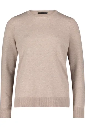 Betty Barclay Strik, Dame, , L, Basis Strik Pullover med Rund Hals