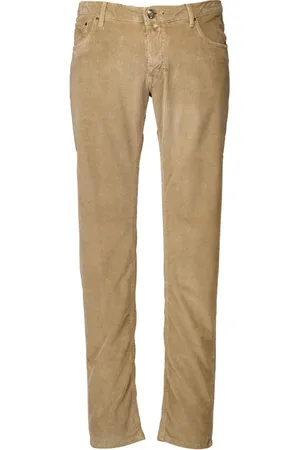 Hand Picked Jeans, Herre, Brun, W34, Orvieto Jeans i Zand Farve