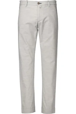 Hand Picked Bukser, Herre, Grå, W34, Mantova Chino Lys Grå Bukser