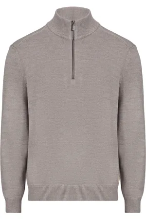 Armani Exchange Strik, Herre, Grå, XL, Grå Sweater 6dzm1s Zm1lz