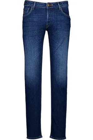 Hand Picked Jeans, Herre, Blå, W33, Uld, Orvieto-c Jeans Blå Stilfuld Denim