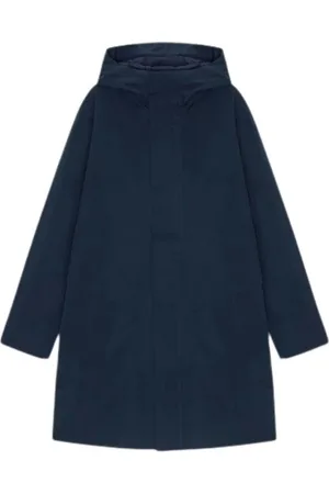 NN.07 Jakke, Herre, Blå, L, Uld, Vandtæt Parka med Primaloft Foring