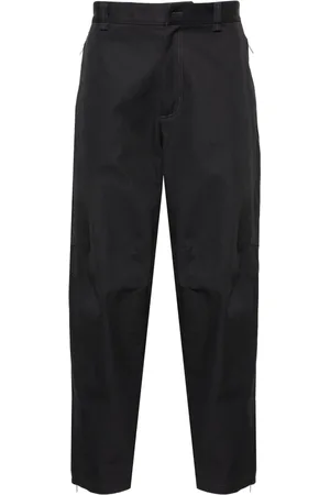 Lanvin Bukser, Herre, Grå, XL, Bomuld, Casual Grå Biker Bukser