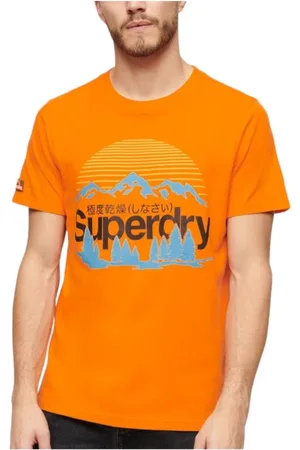 Superdry Top, Herre, , L, Bomuld, Outdoor Landskab T-shirt