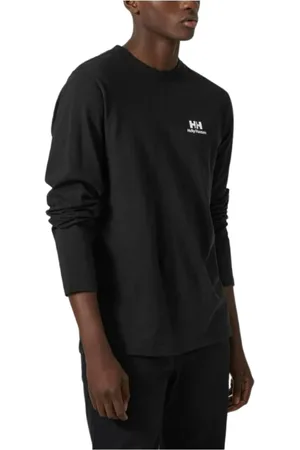 Helly Hansen Top, Herre, Sort, M, Bomuld, Sort langærmet T-shirt Young Urban