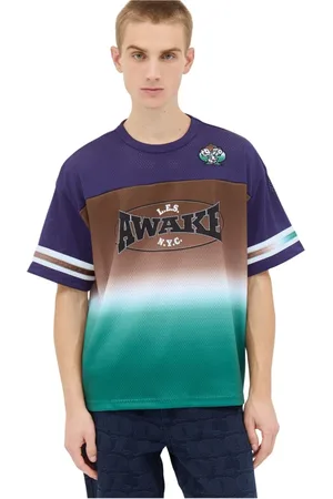 AWAKE NY Top, Herre, Flerfarvet, L, Polyester, Grafisk Logo Mesh Fodboldtrøje