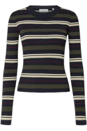 Pepe Jeans Strik, Dame, Flerfarvet, M, Uld, Leaf Green Cardigan Sweaters