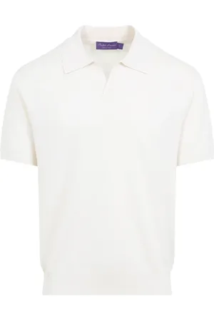 Ralph Lauren Top, Herre, Hvid, M, Bomuld, Johnny Pullover
