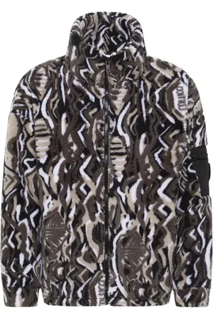 Carlo Colucci Jakke, Herre, Sort, 2XL, Hyggelig Oversize Teddyjakke
