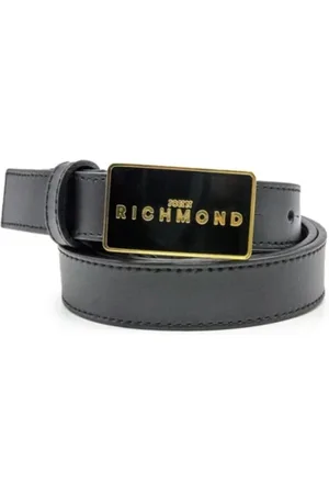 John Richmond Tilbehør, Dame, Sort, 85 CM, Læder, Damebælte med stil
