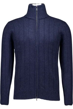 Gentiluomo Strik, Herre, Blå, L, Blå Vest K1171 278