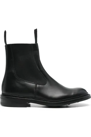 TRICKERS Sko, Herre, Sort, 42 EU, Læder, Sort Kalv Lav Dainite Sole Sko