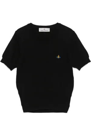 Vivienne Westwood Top, Dame, Sort, S, Uld, Sort Bea Top, Stilfuld og Chic