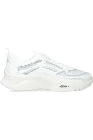 VALENTINO GARAVANI Sko, Dame, Hvid, 35 EU, Uld, Stilfulde sneakers med unikt design