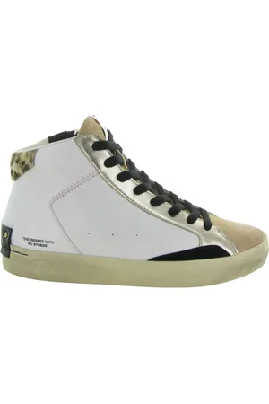 Crime london Sko, Dame, Flerfarvet, 36 EU, Distressed Sk8 Sko