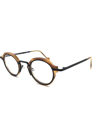 Anne & Valentin Tilbehør, unisex, Sort, 44 MM, Uld, Stilfulde Briller til Hverdagsbrug