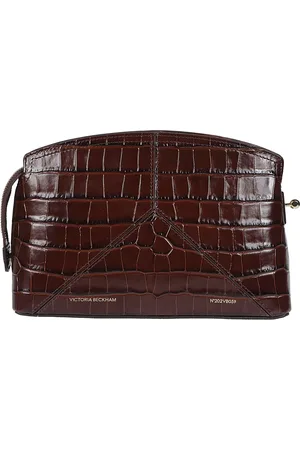 Victoria Beckham Taske, Dame, Brun, ONE SIZE, Uld, Stilfuld Crossbody Taske til Dig