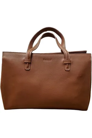 Bally Pre-owned, Dame, Brun, ONE SIZE, Pre-owned Laeder hndtasker