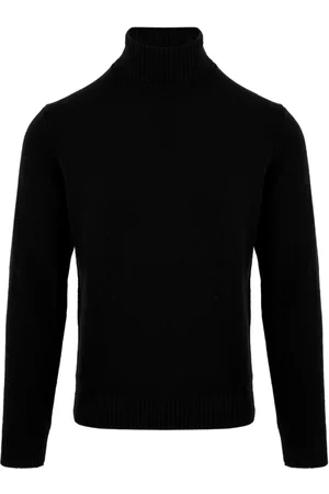 FILIPPO DE LAURENTIIS Strik, Herre, Sort, 2XL, Sorte Sweaters Dv3Ml Wc7R 990