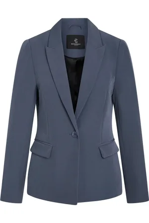 Bruuns Bazaar Jakke, Dame, Blå, XS, Vintage Indigo Blazer Jakke