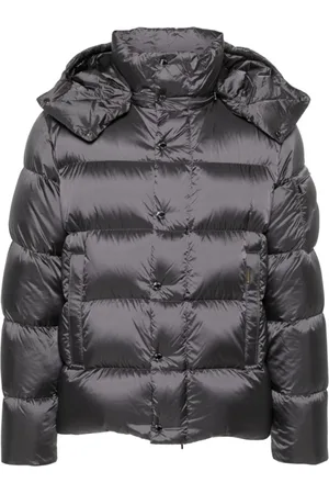 MOORER Jakke, Herre, Grå, 2XL, Uld, Grå Puffer & Down Jakke