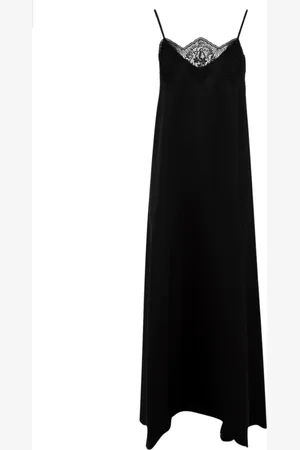 Beatrice B Kjole, Dame, Sort, S, Satin, Sort Satinkjole Model 24Fe6268
