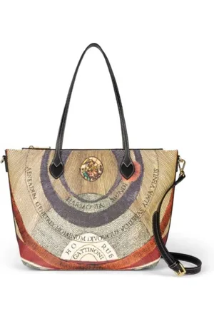 Gattinoni Taske, Dame, Flerfarvet, ONE SIZE, Planetarium Shoppingtaske til kvinder