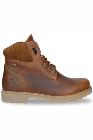Panama Jack Sko, Herre, Brun, 45 EU, Læder, Herre Amur Gore Tex Læderstøvle