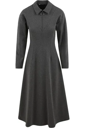 Beatrice B Kjole, Dame, Grå, XS, Uld, Fleece Kjole Model 24Fa6327