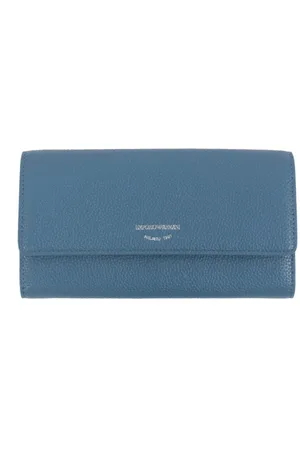 Emporio Armani Tilbehør, Dame, Blå, ONE SIZE, Blå Dame Pung
