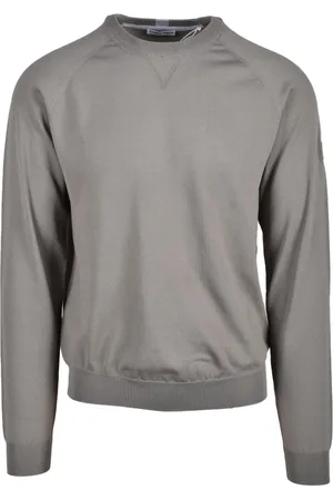 PEOPLE OF SHIBUYA Sweathshirts & Hoodies, Herre, Grøn, XL, Uld, Stilfuld Viskose Nylon Blandings Top