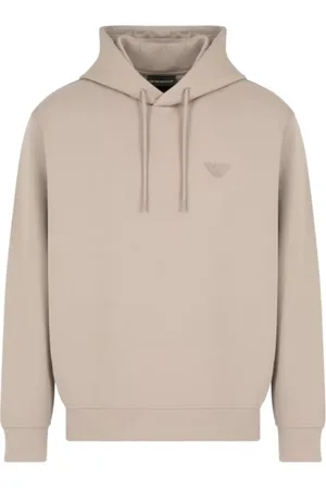 Emporio Armani Sweathshirts & Hoodies, Herre, , S, Herre hættetrøje med lille logo