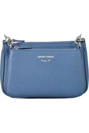 Emporio Armani Taske, Dame, Blå, ONE SIZE, Uld, Stilfuld PU-taske