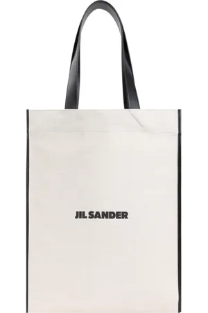 Jil Sander Taske, Herre, Hvid, ONE SIZE, Bomuld, Neutral Tote Bag Shopper