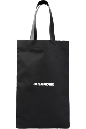 Jil Sander Taske, Herre, Sort, ONE SIZE, Bomuld, Sort Shopper Taske