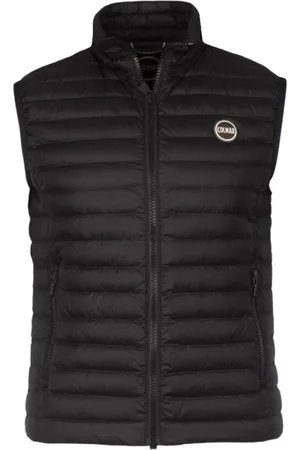 Colmar Jakke, Herre, Sort, 2XL, Uld, Quiltet dunvest jakke