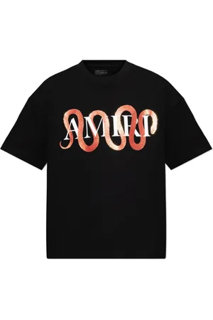 AMIRI Top, Herre, Sort, XL, Bomuld, T-shirt med tryk