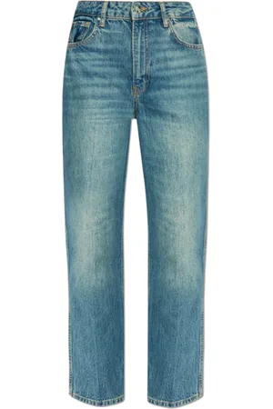 ANINE BING Jeans, Dame, Blå, W30, Jeans med logo