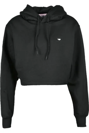 Chiara Ferragni Sweathshirts & Hoodies, Dame, Sort, XS, Bomuld, Stilfuld Strikbluse Polyester Bomuldsblanding