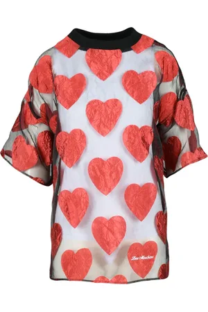 Moschino Strik, Dame, Flerfarvet, L, Uld, Stilfuld Strikbluse med Viskose